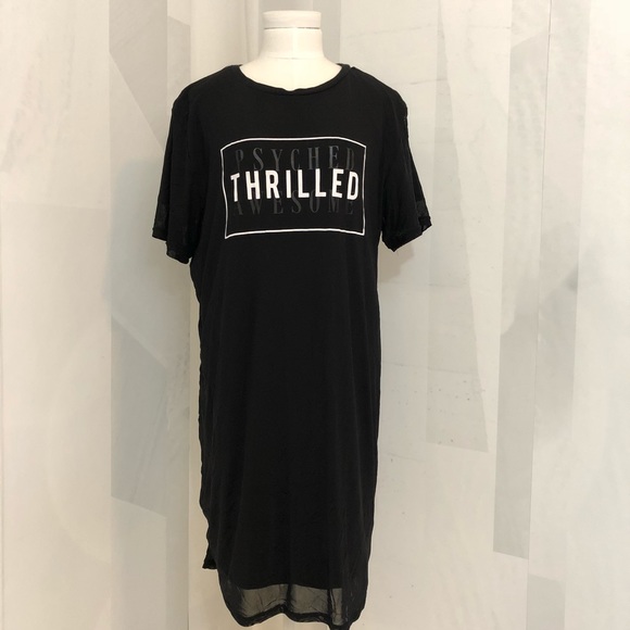 h&m divided t shirt dress